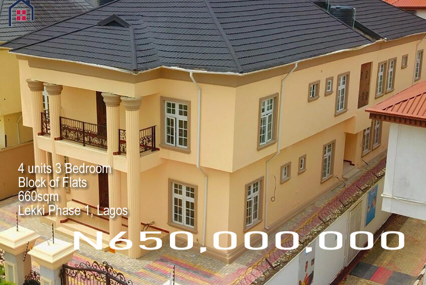 A block of flats for sale in Lekki Phase 1