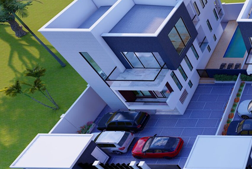 A triplex for sale in Lagos